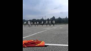 Spring Lake High School band camp drum line 2013