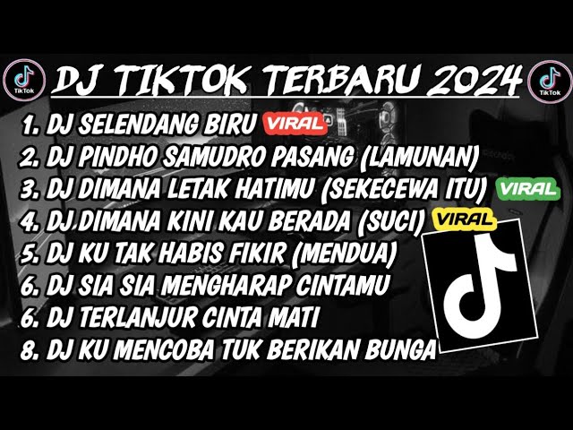 DJ TIK TOK TERBARU 2024 || DJ SELENDANG BIRU X LAMUNAN X DIMANA KINI KAU BERADA TANPA IKLAN class=