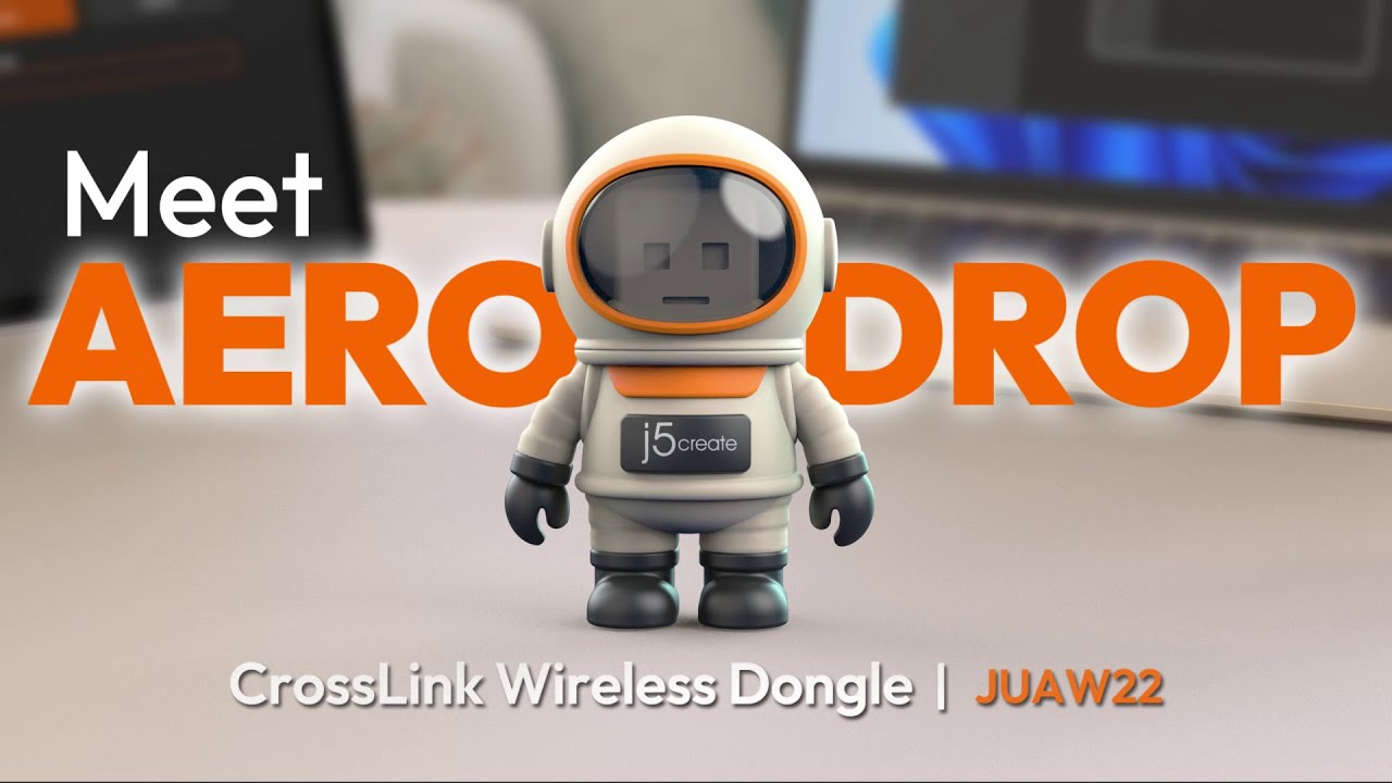 j5create | CrossLink Wireless Dongle | JUAW22 - YouTube