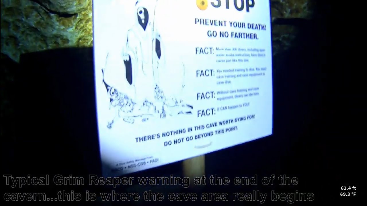 Grand Traverse Cave Dive - Orange Grove to Peacock Spring, FL