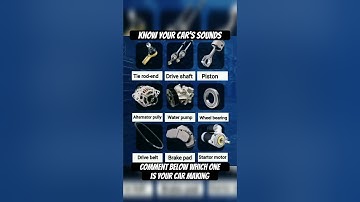 Car Sounds Explained 🔊| Identify Engine & Mechanical Problems by Sound | Alternator Belts & More 🔧