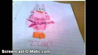 Zznq07-Drawing On Club Penguin