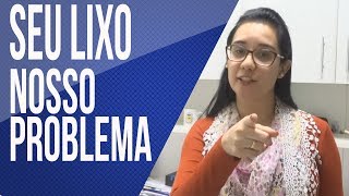 Seu LIXO MEDICAMENTOSO e assunto serio descarte de medicamentos
