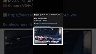 🔥 Monitor Gamer Samsung 27" FHD,100 Hz, HDMI, VGA,Preto, S3💵 #MonitorGamer
