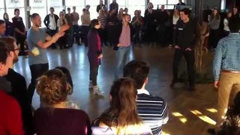 Chaordic Football Game - Art of Hosting Karlskrona 2015