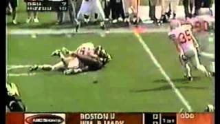 Andy Katzenmoyer hit on QB Corby Jones - Missouri 1997