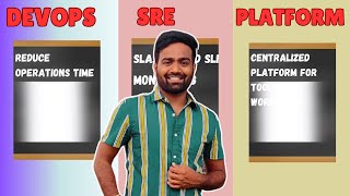 DevOps Engineer vs SRE Engineer vs Platform Engineer Explained | They are all different.