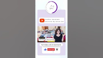 KonMari Wardrobe Declutter: The Minimalism You NEED In Your Life | Sanaa Zen #konmarie