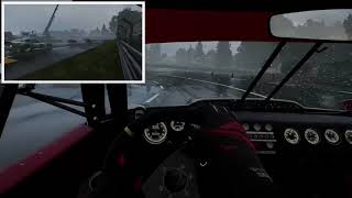 Racing on forza 7 replay and gameplay at the same time