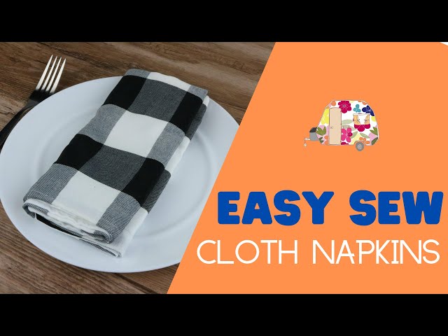 Cute DIY Cloth Napkins - HGTV Handmade 