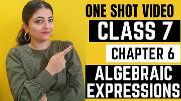 Algebraic Expression | Chapter 6 | Class 7 | One shot video