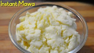 केवल 2 मिनट में मावा/खोया तैयार | instant mawa/khoya | milk powder recipe | festival sweet recipe