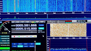 Unknown transmission received on 5515 Khz USB Shortwave on Afedri SDR