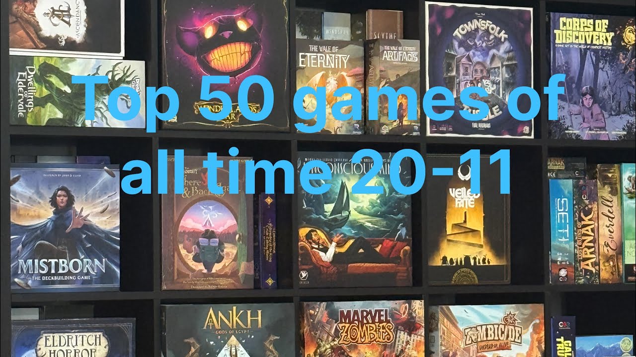 Top 50 board games of all time (2025 edition)  20-11