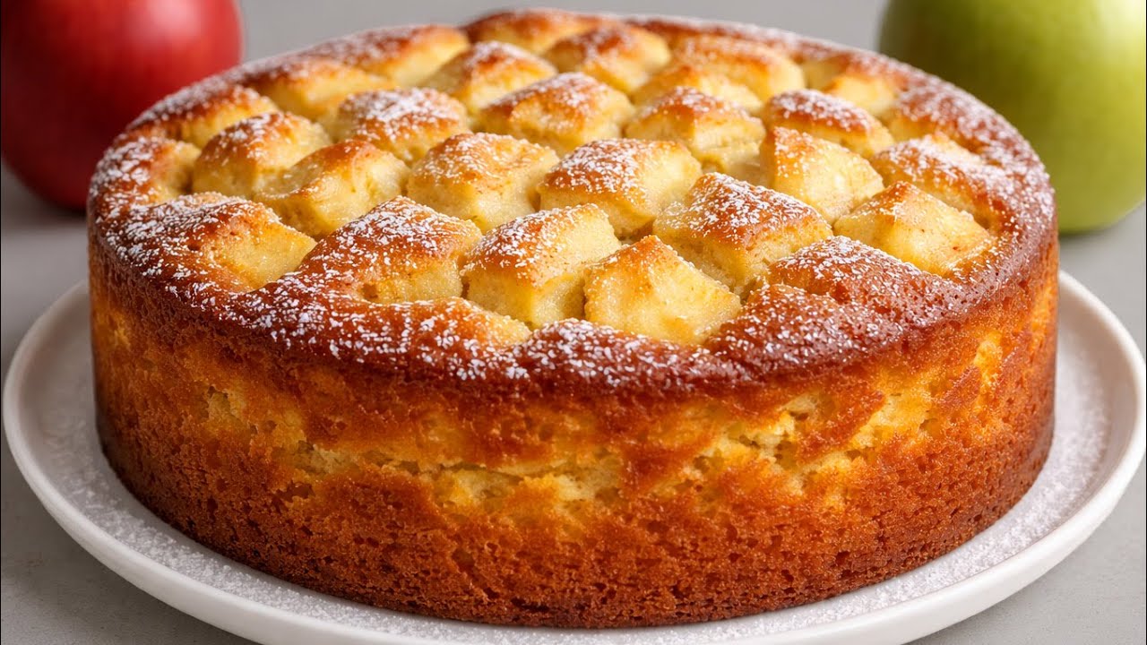 Самый вкусный яблочный пирог от бабушки! 🍎🍏 Проще и быстрее, чем когда-либо!