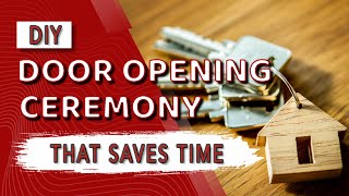 How To DIY Complex Door Opening Chinese Ceremony &amp; Ritual That Saves Time