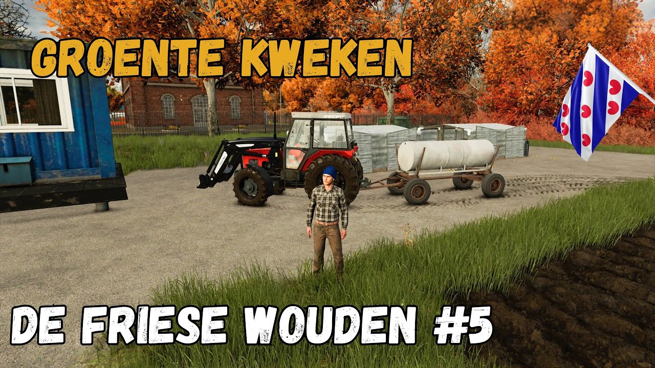 VELD MAKEN EN KASSEN BOUWEN | DE FRIESE WOUDEN #5 | FS25 | TIMELAPSE