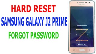 How to hard reset Samsung Galaxy J2 Prime
