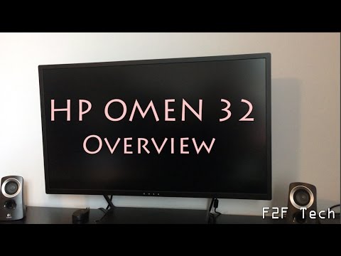 HP OMEN 32 - 1440p 75Hz FreeSync Monitor - Overview