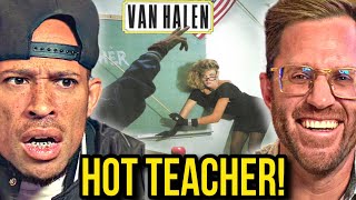 Van Halen - Hot For Teacher REACTION! This is wild