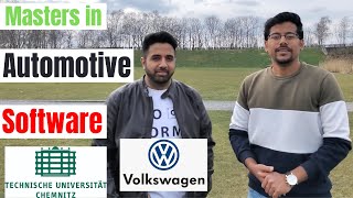 Insights Into Masters In Automotive Software Engineering at TU Chemnitz | TUC | Rushikesh Munde