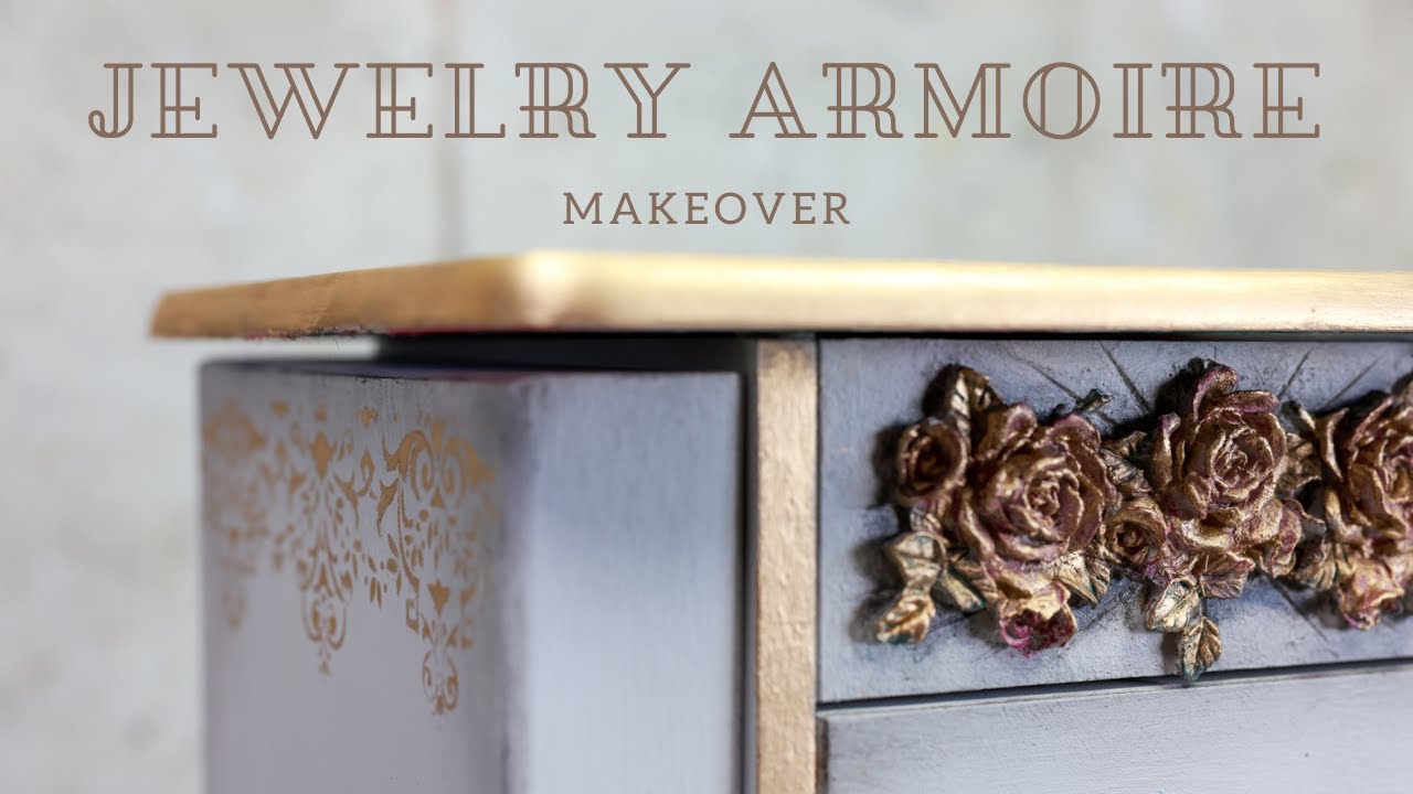 The Jewelry Armoire Makeover