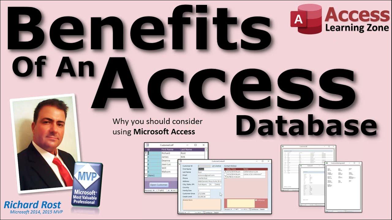 Key Benefits of a Microsoft Access Database. Why You Should Consider ...