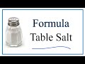 Sodium and Chloride Properties