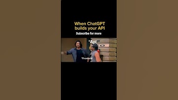 When chatGPT writes the API for you 😅 #ai #chatgpt #codewithme #vibecoding #aicoding #funnyai #fun