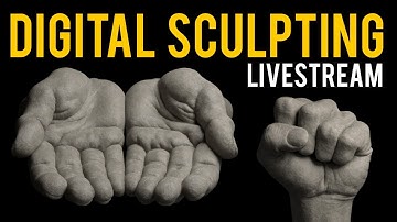 Sculpting a Hand from Scratch using ZBrush @artofjhill (LIVESTREAM)