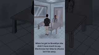 The Interrogation- digital illustration from scene in novel Life On Fire.