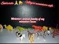 miniature//miniature animal family//villgirl miniature safe 🍽️🍽️//please subscribe like Shar comment