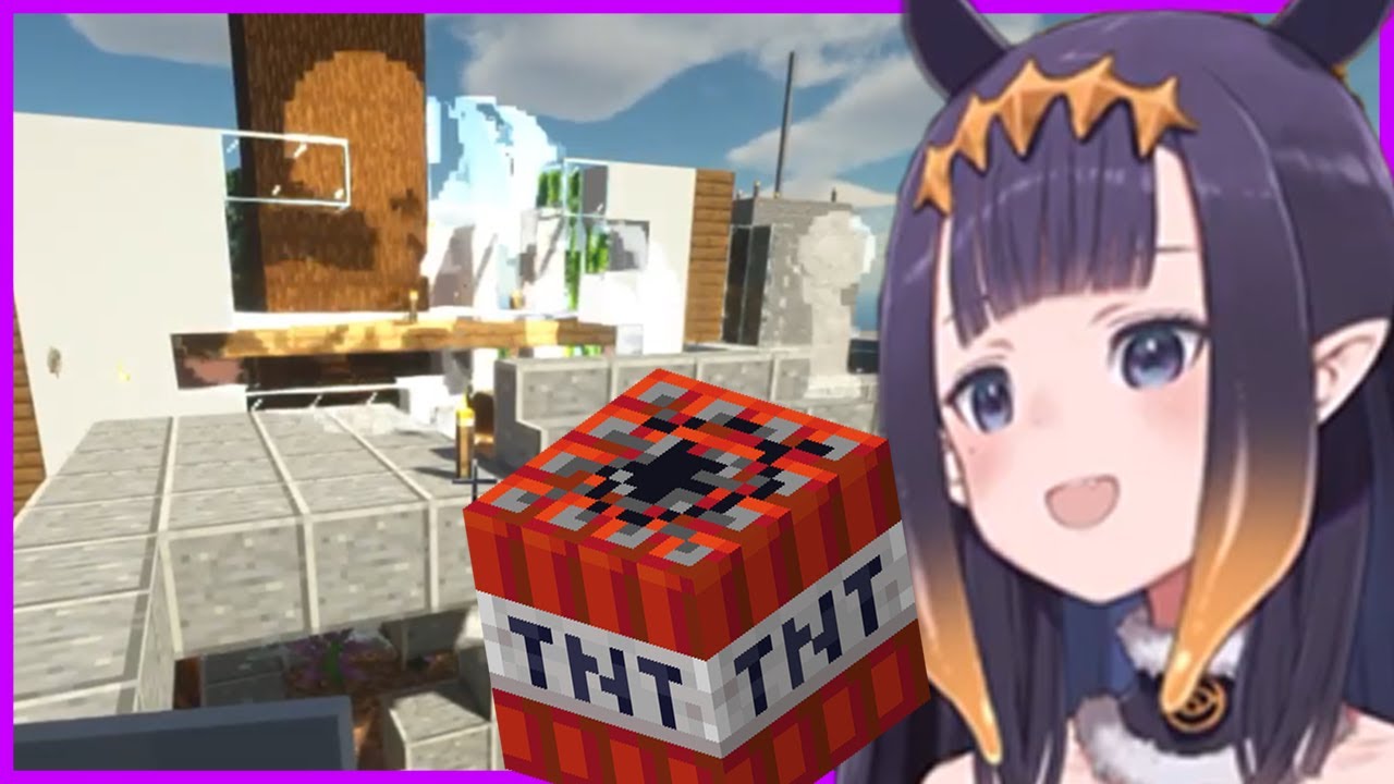 Ina at a loss for words, after Accidentally Blowing Up her New House【Ninomae Ina'nis / HololiveEN】