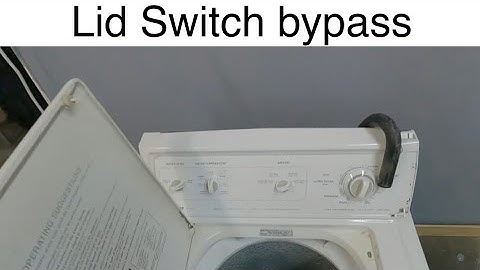 Kenmore Washer Lid Switch Bypass | Works for Whirlpool, Maytag, Amana & More