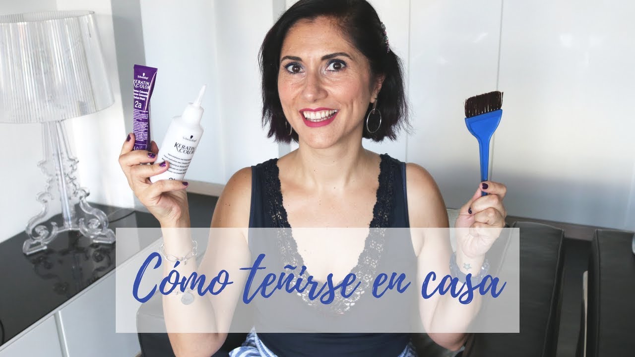 Cómo pintarse el pelo en casa