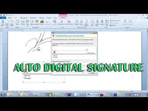 Video: Cách Tạo Chữ Ký điện Tử