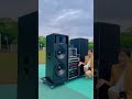 Top Quality dual 15inch audio system complete set