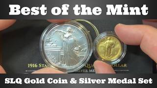 2026 Best of the Mint - 1916 Standing Liberty Quarter (SLQ) Gold Coin & Silver Medal Set