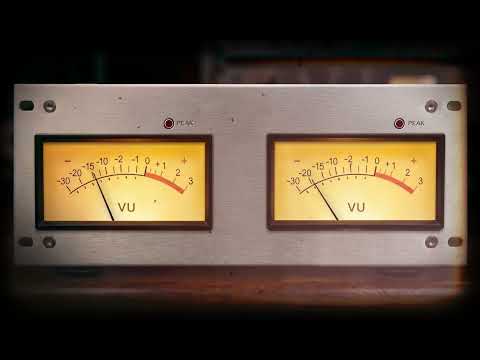 John Anderson - Would You Catch a Falling Star (VU Meter Visualizer)