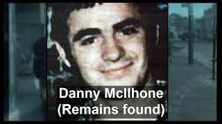 Danny McIlhone, 21, abducted & disappeared by IRA terrorists, W. Belfast, May 1981 - body found 2008