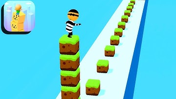 CUBE SURFER! 🙀💎 Mobile Android, iOS Games Gameplay Walkthrough New Update Skills Levels 17LL #Shorts