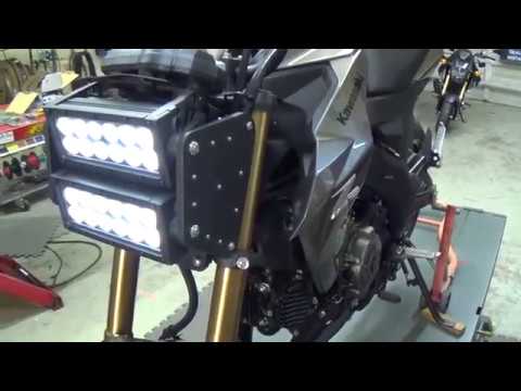 sportbike lites double row led headlight for kawasaki z125 sportbike lights
