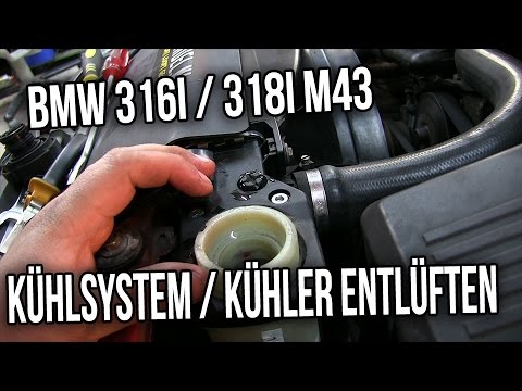 Bmw E36 316i 318i Kühlsystem Kühler Entlüften Youtube