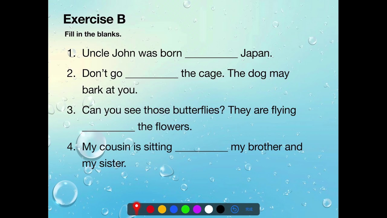 P3 Preposition P3 Eng Lesson 8 : Prepositions - YouTube
