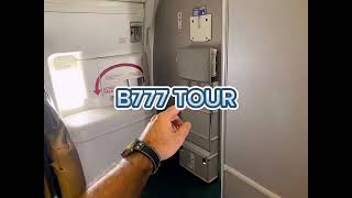 Boeing 777 Experience: Full Aircraft Tour from Tail to Cockpit!