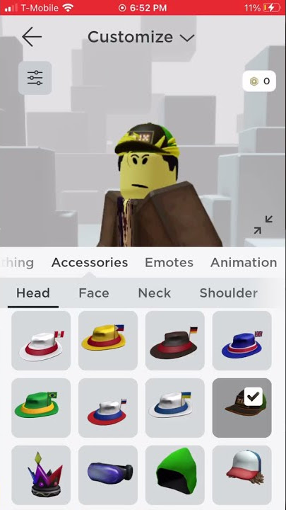 Roblox tix hat