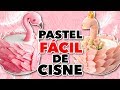 PASTEL FÁCIL DE  CISNE. EXPECTATIVA/REALIDAD PASTELES PRÁCTICOS Y PERRONES DEL INTERNET