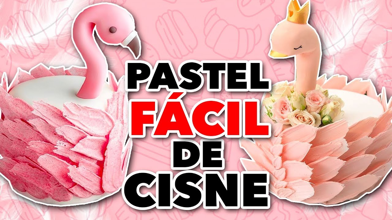 PASTEL FÁCIL DE CISNE. EXPECTATIVA/REALIDAD PASTELES PRÁCTICOS Y PERRONES  DEL INTERNET - YouTube