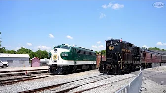Norfolk and Western GP9 Cab Ride!
