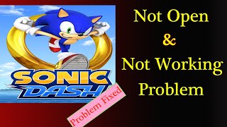 How to Fix Sonic Dash App Not Working Problem Android & Ios - Not Open Problem Solved screenshot 2